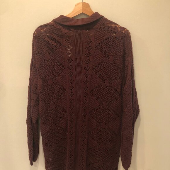 Free People Get Away Fauxchet Set - Color: Rum Raisin - Size: Medium NWT - Picture 3 of 7